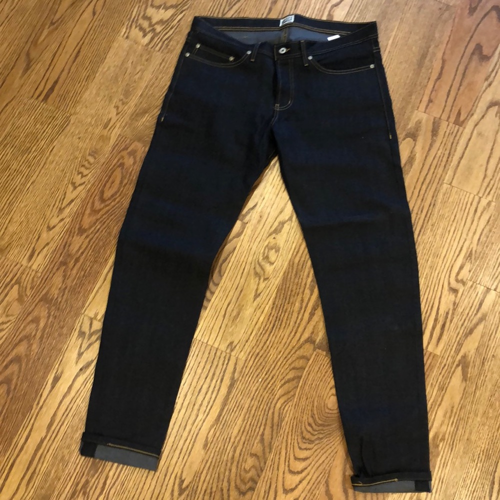 Lightly worn Naked and Famous Men’s jeans.